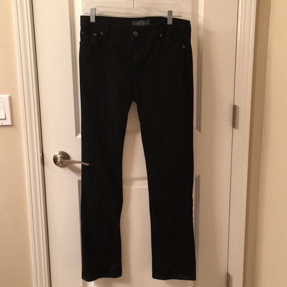 Ralph Lauren black denim jeans